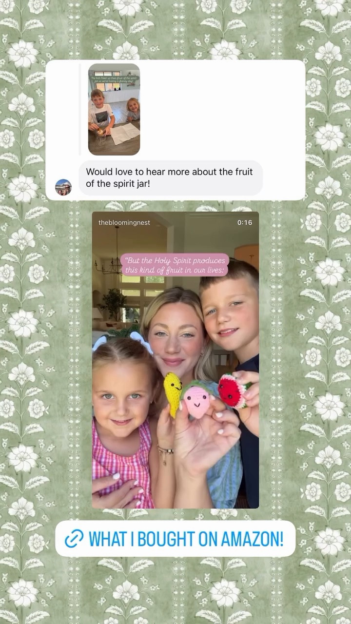 Fruits of the spirit jar we do with the kids! 

#LTKmomlife #LTKHome #LTKKids