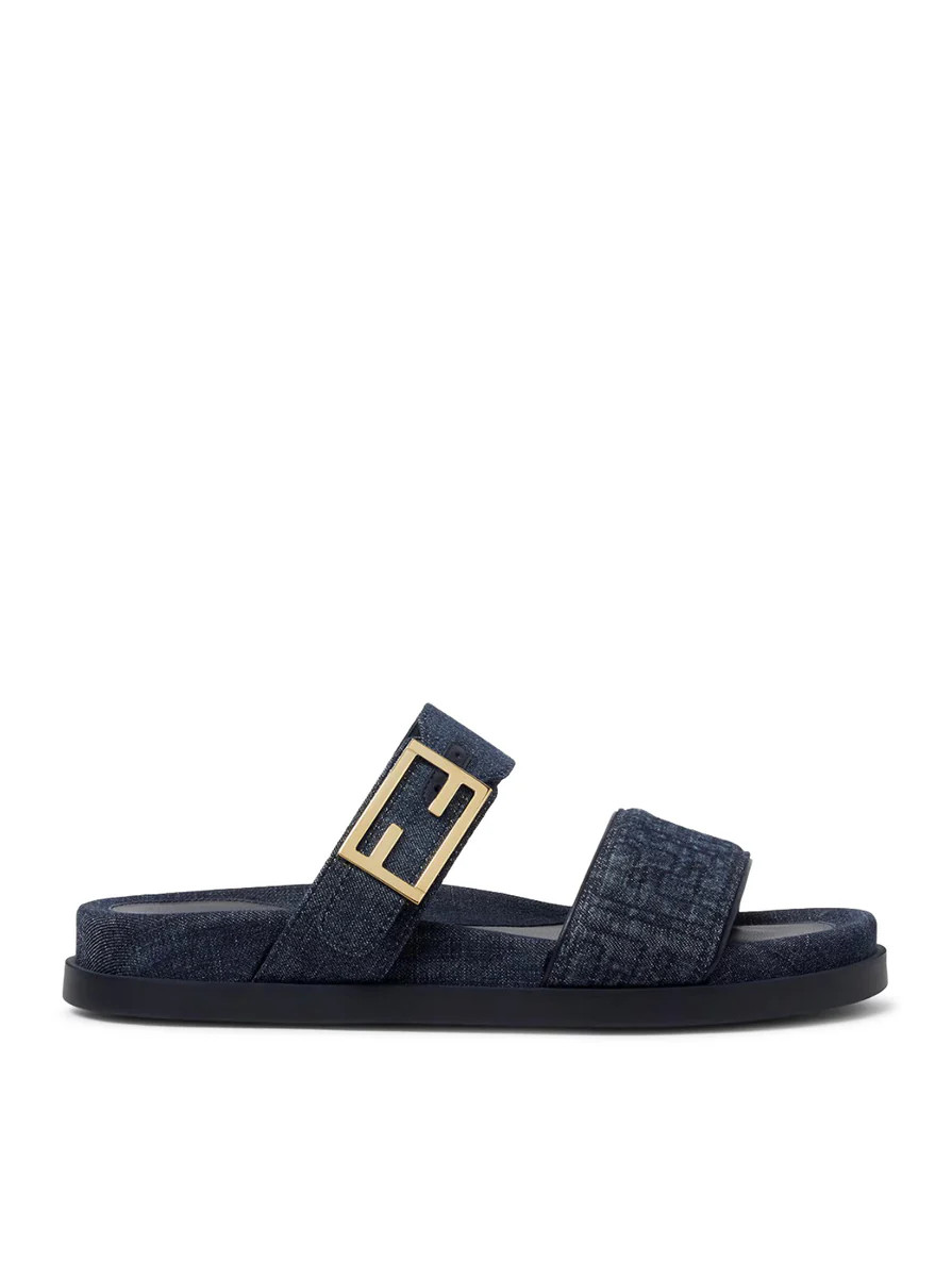 SLIDE FEEL IN DENIM FABRIC | Suitnegozi INT