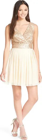 Speechless Sequin Bodice Skater Dress | Nordstrom | Nordstrom