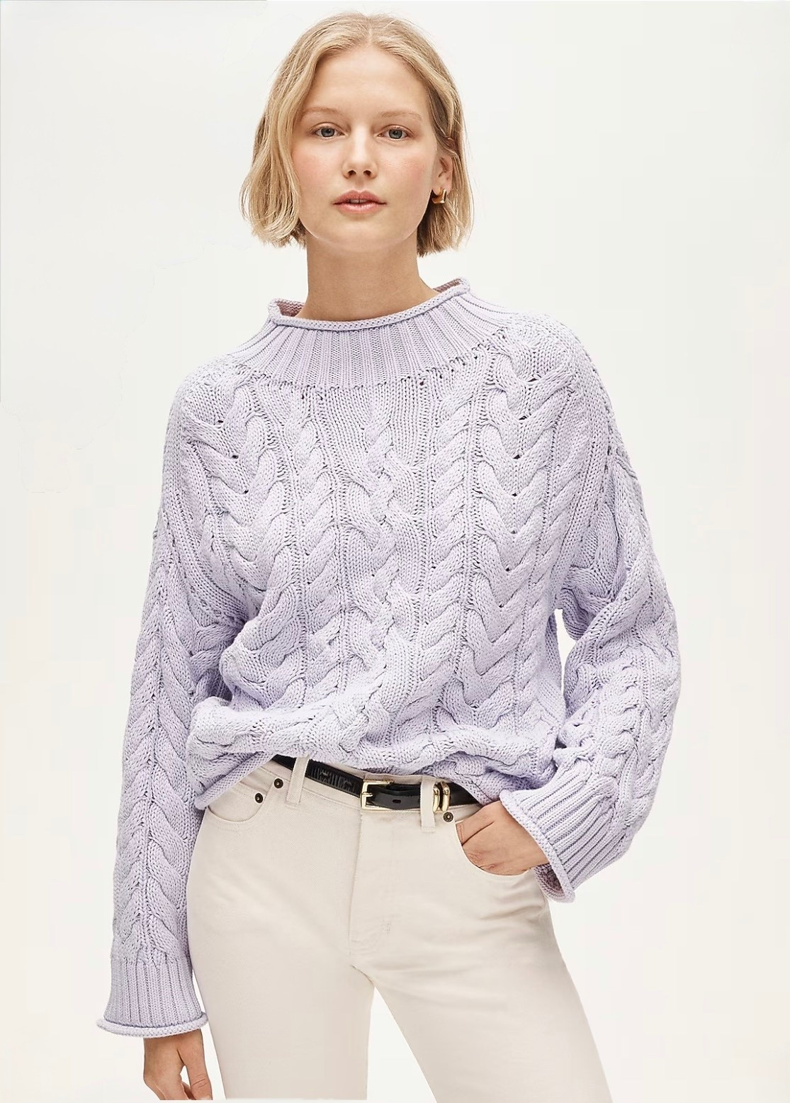 2025 Rollneck™ cable-knit sweater in marled heritage cotton

Some styles just stick with you and the Rollneck™ is one of them. We kept the details you love from the catalog days like the namesake rolled neckline

#LTKTravel #LTKSpringSale #LTKWorkwear