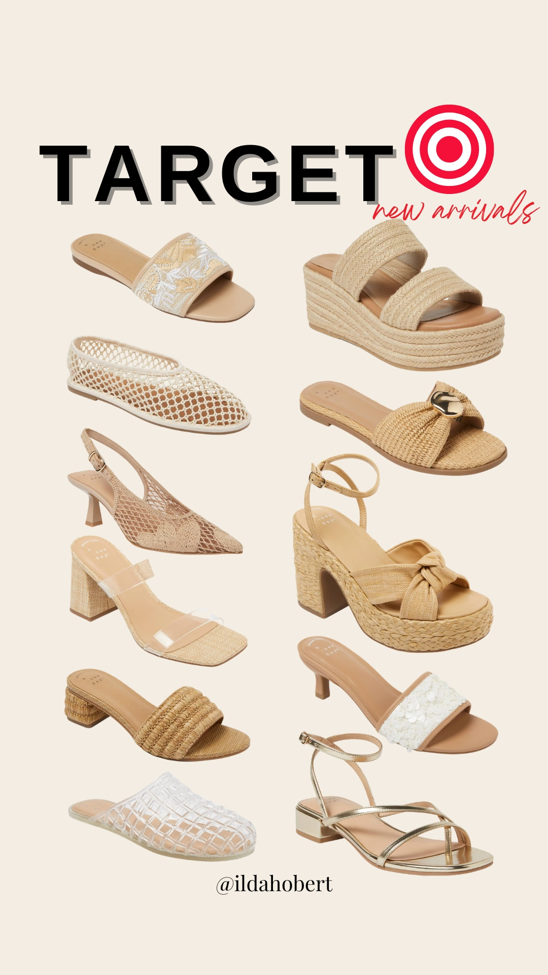 Target NEW shoe arrivals! 

vacation, spring shoes, resort wear, sandals, heels, beach 

 

#LTKootd #LTKSeasonal #LTKSaleAlert