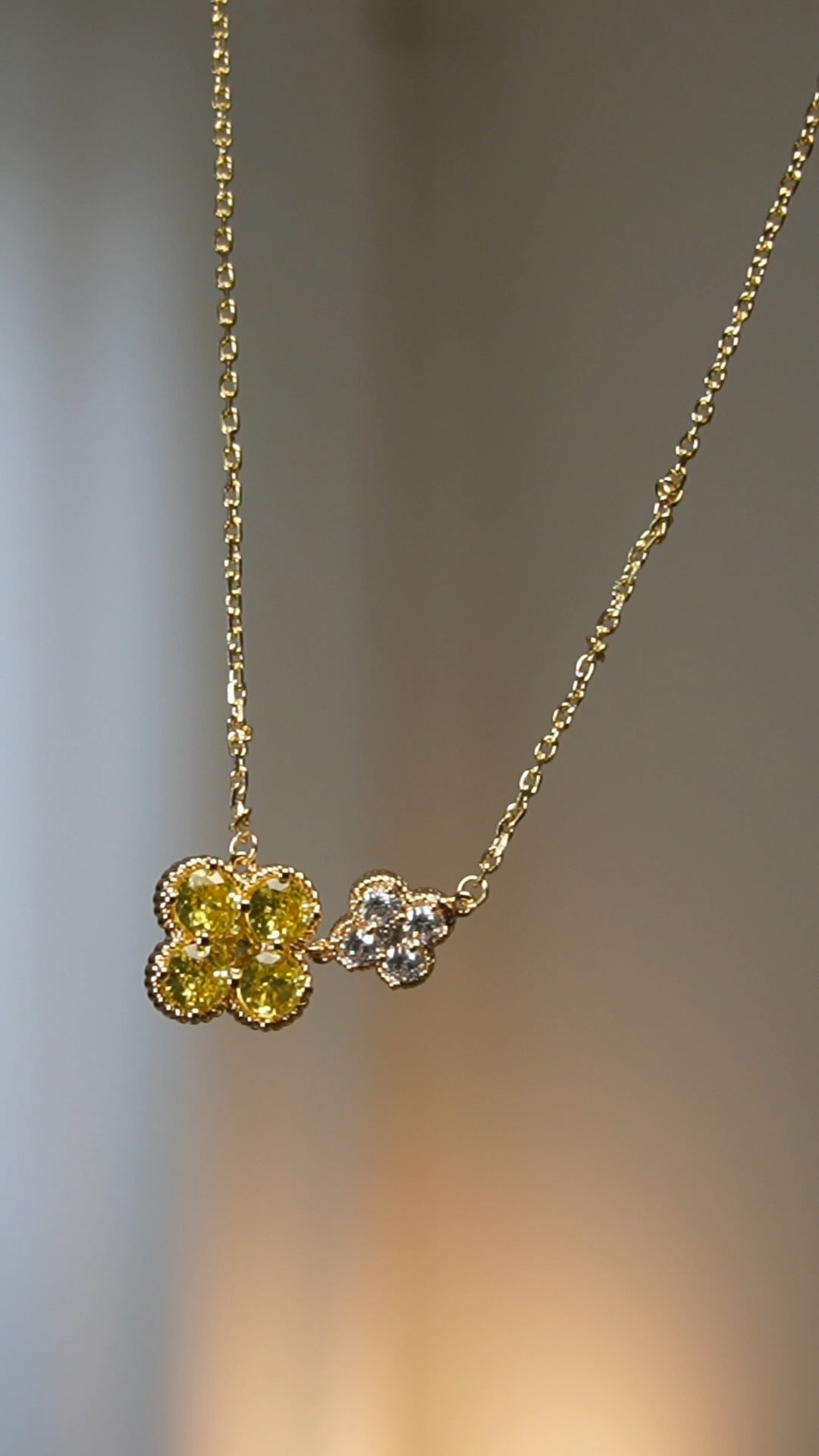 loving this necklace from amazon 😍 being able to pick your birthstone or which ever color you want just adds that special touch of personalization to your jewelry ! this necklace from amazon just looks so luxurious and it’s definitely a must have 🤍 | #amazonjewelry #amazonjewelryfinds #amazonfashion #chynahj 