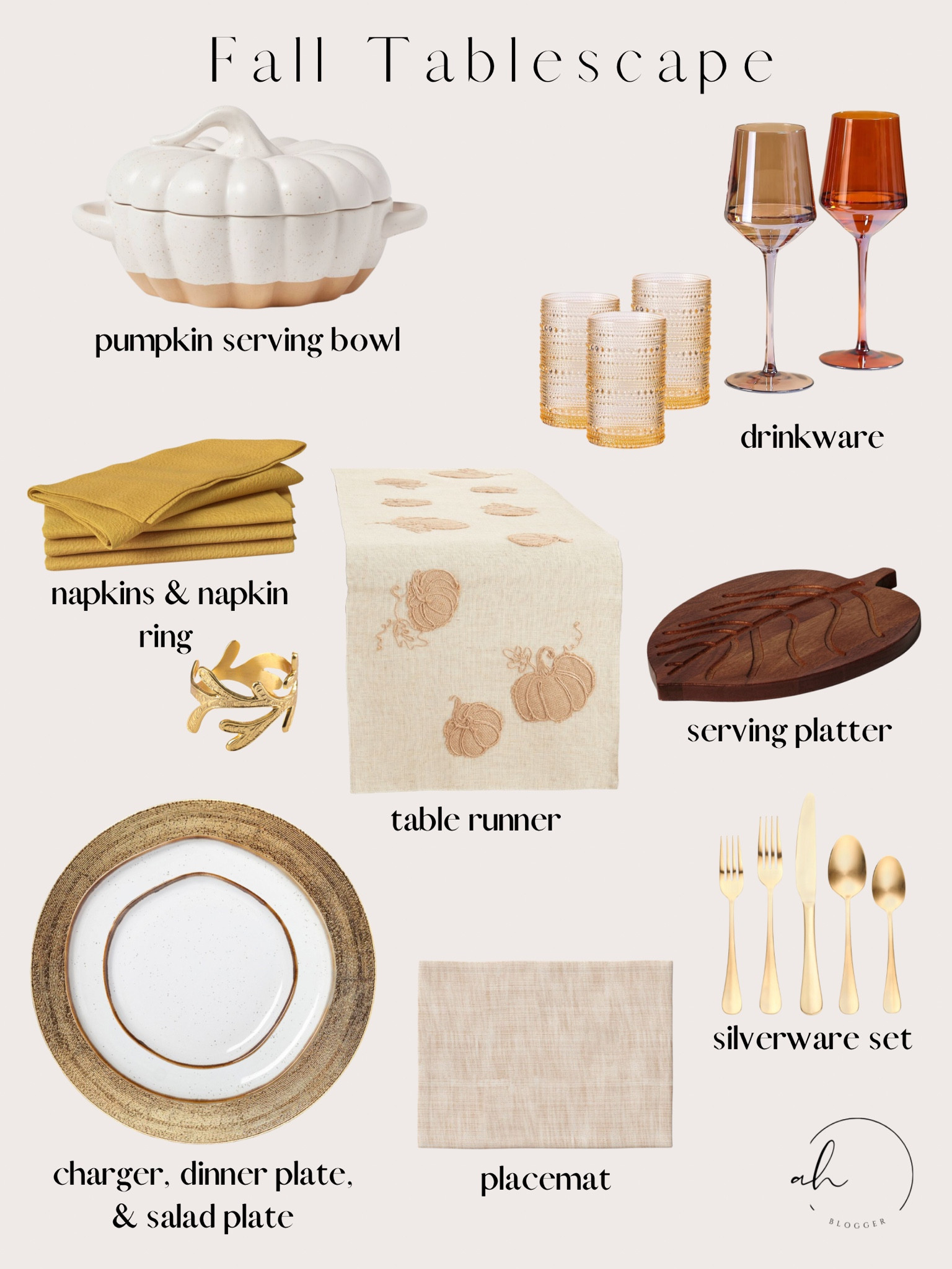 Fall table scape decor! All items from Target and Amazon! 
#falldecor #affordabletabledecor #tabledecor #falltable 

#LTKhome #LTKstyletip #LTKSeasonal