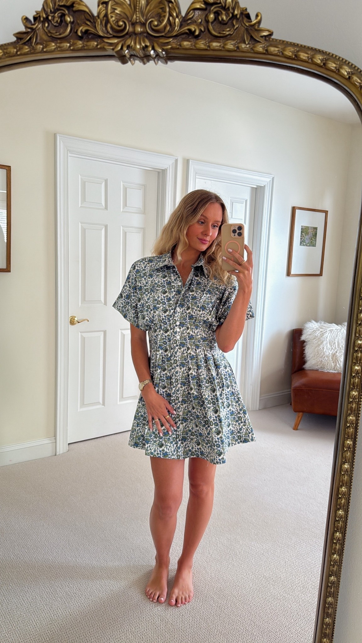 Mini shirt dress 

#LTKSeasonal #LTKTravel