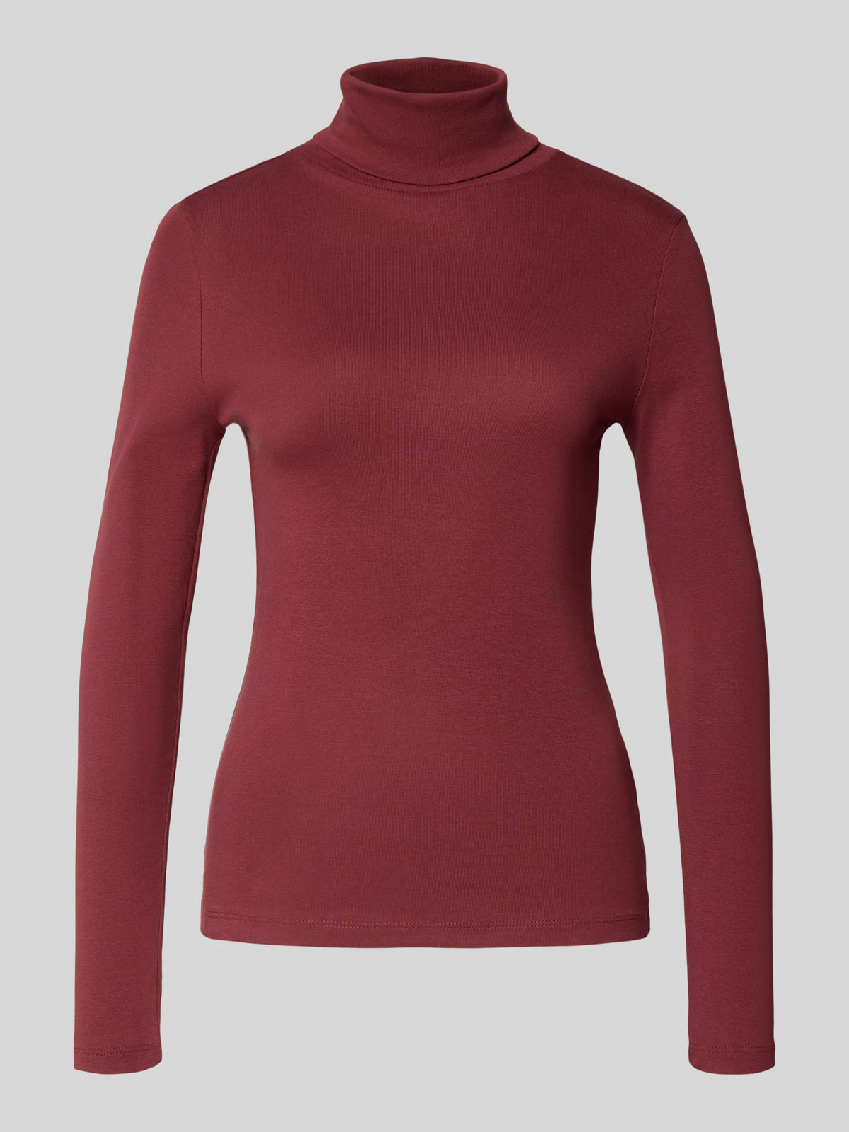 Longsleeve aus reiner Baumwolle in bordeaux | Peek & Cloppenburg* Düsseldorf DE