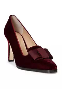 Lauren Ralph Lauren Corah Velvet Pumps | Belk