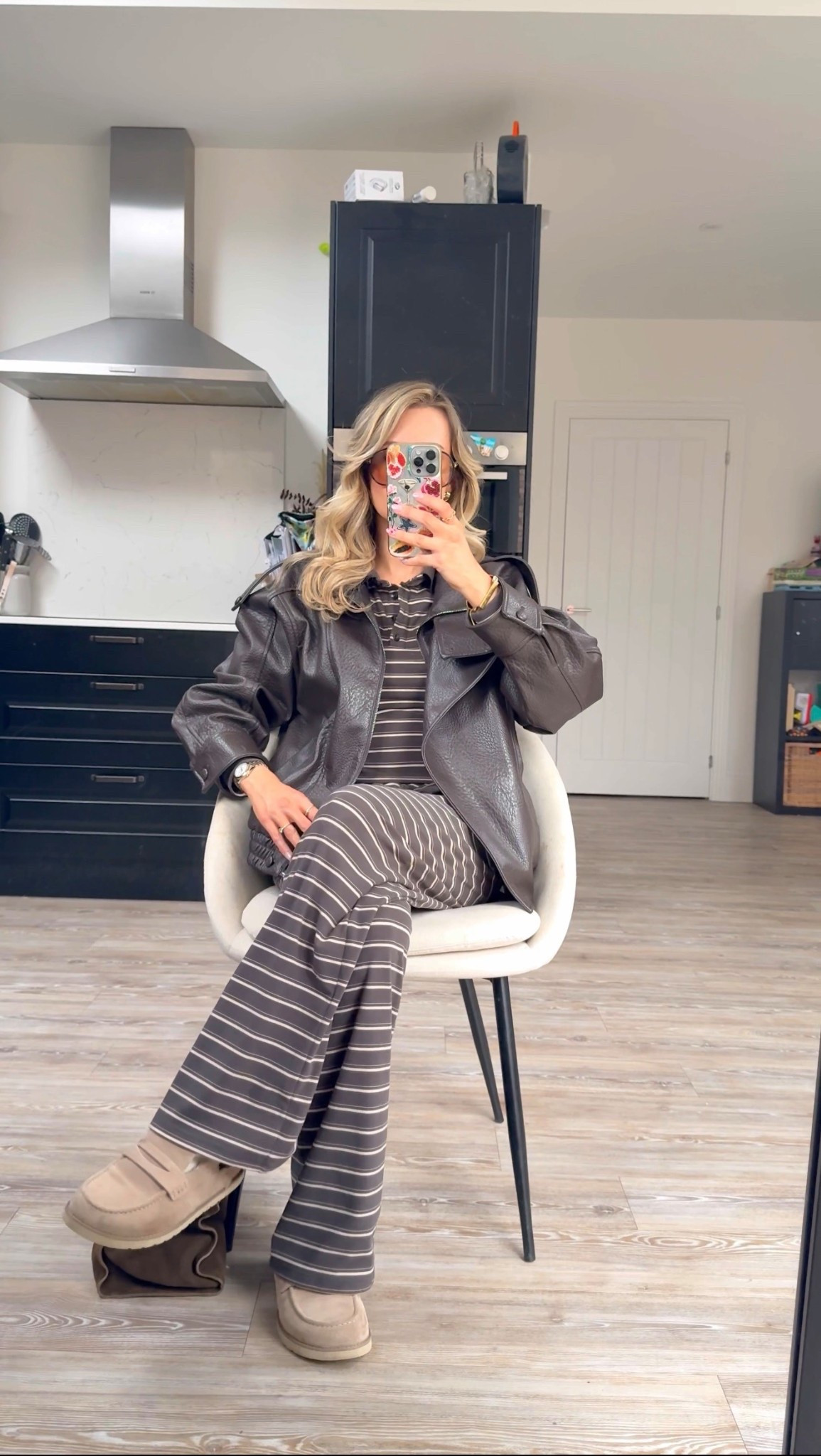 An outside I am living in at the moment! So so comfy. Love this striped set! The fabric is so soft. The jacket and mules I have worn so much 

#LTKstyletip #LTKuk #LTKspring