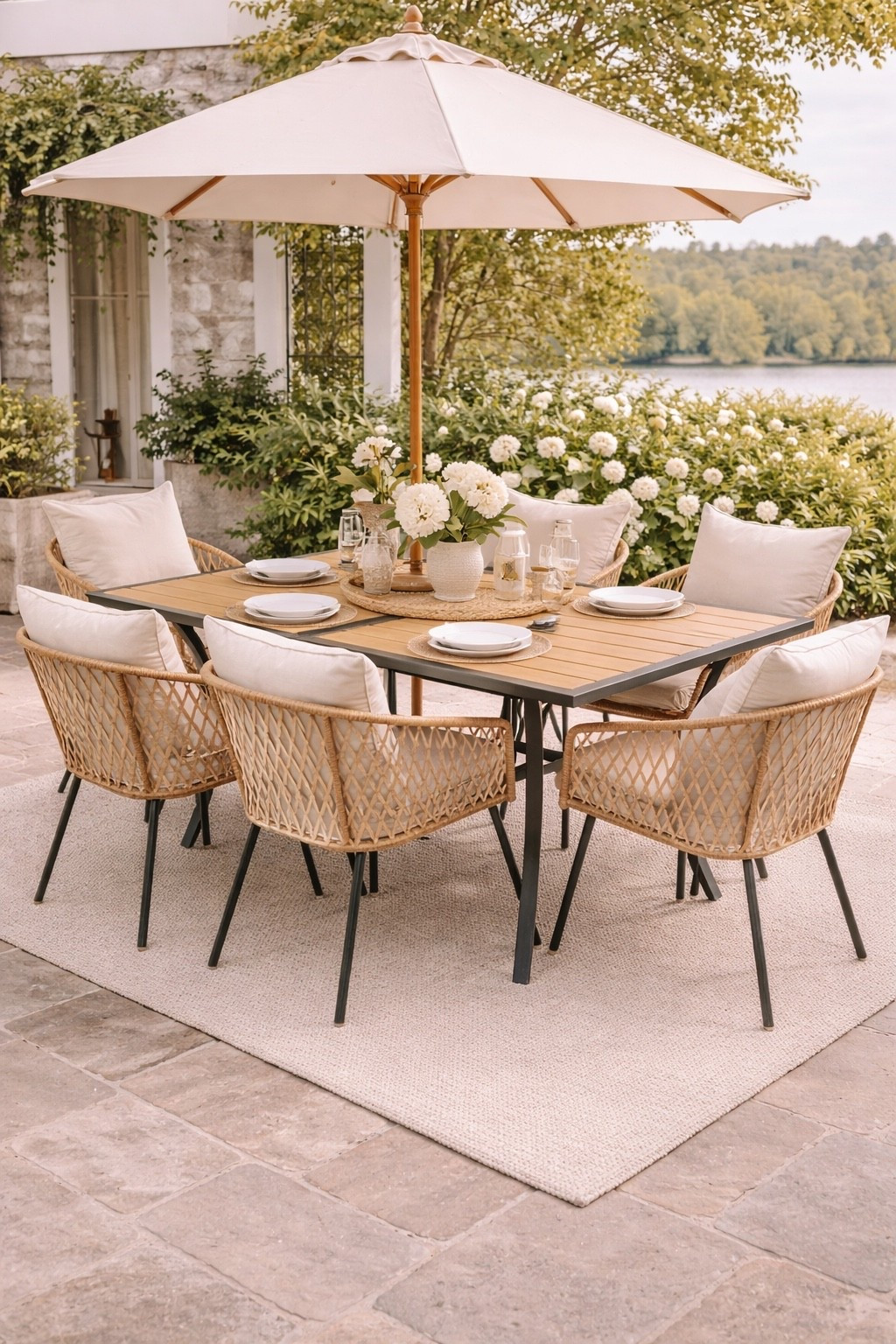 Wait… a full outdoor dining set for 35% off? 👀

This 7-piece patio dining set with rattan chairs makes your backyard look ready for hosting instantly.

Such a good outdoor upgrade.

#LTKSaleAlert #LTKHome #LTKSeasonal