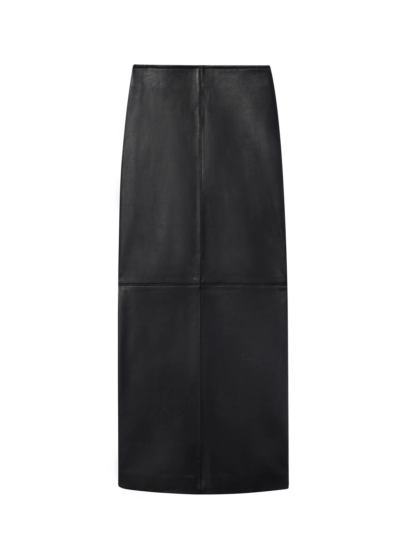 Marta Leather Midi Skirt | A.L.C