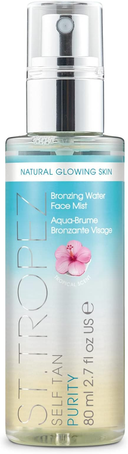 St.Tropez Self Tan Purity Face Mist, Natural Sunkissed Glow Face Tan with Hyaluronic Acid & Antio... | Amazon (UK)