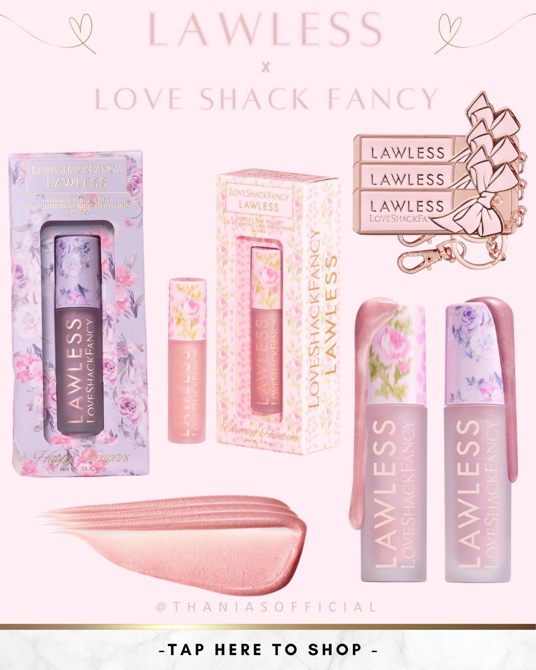 Loveshackfancy x Lawless! Another must have girly pink collaboration 🎀 

#LTKBeauty #LTKFindsUnder50