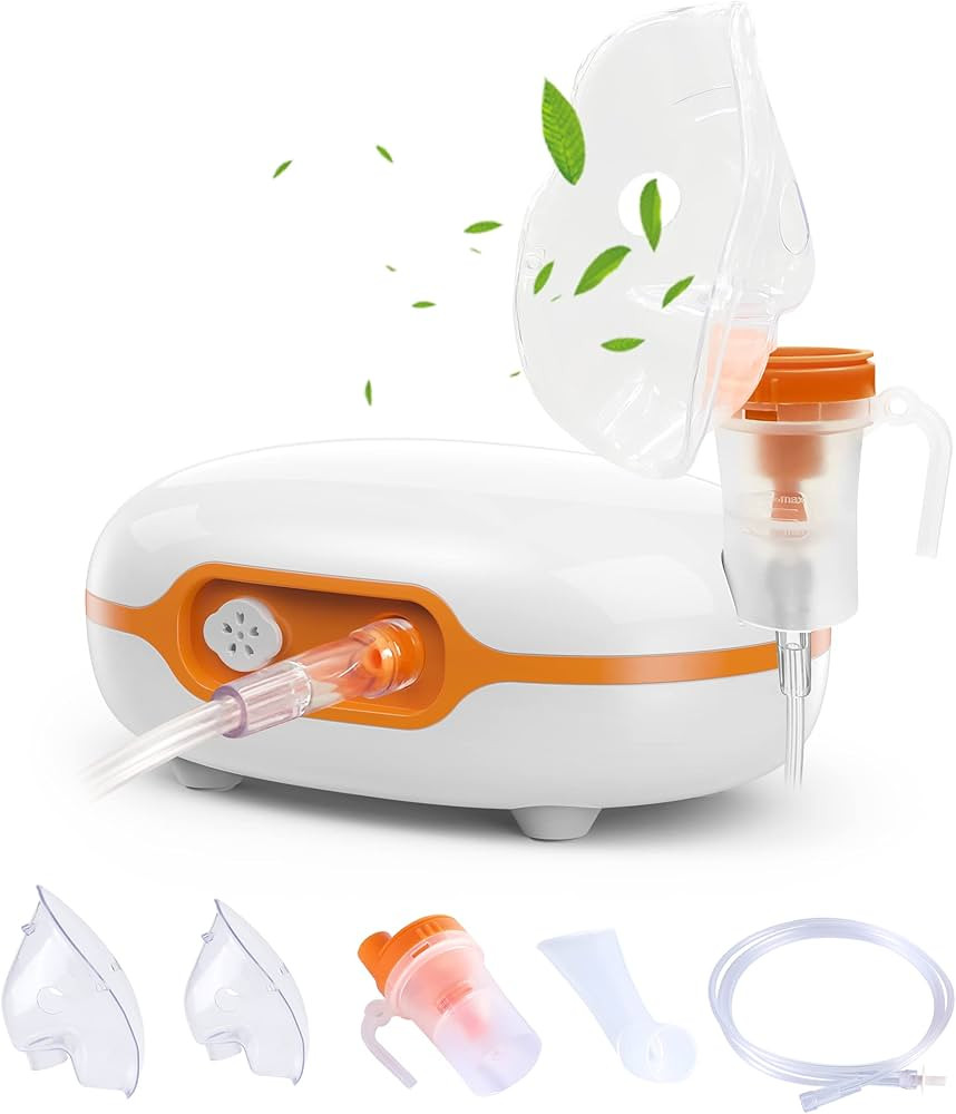 Patin Nebulizer Machine for Adults & Kids - Portable Compressor Nebulizer for Breathing with Mouthpi | Amazon (US)