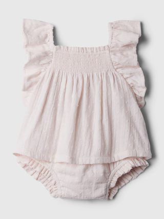 Baby Crinkle Gauze Flutter Outfit Set | Gap (US)