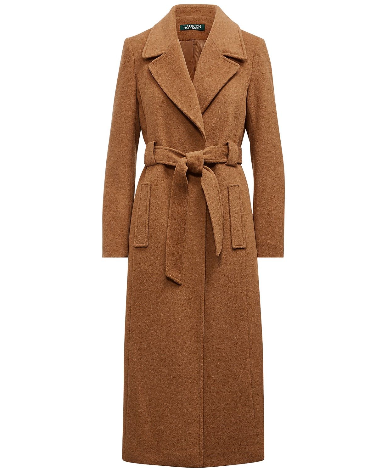 Lauren Ralph Lauren Belted Wrap Coat & Reviews - Coats & Jackets - Women - Macy's | Macys (US)