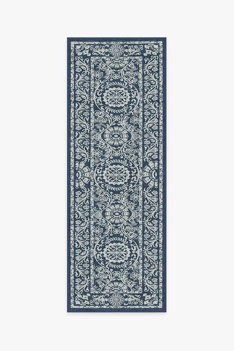 Delphina Navy Blue Rug | Ruggable