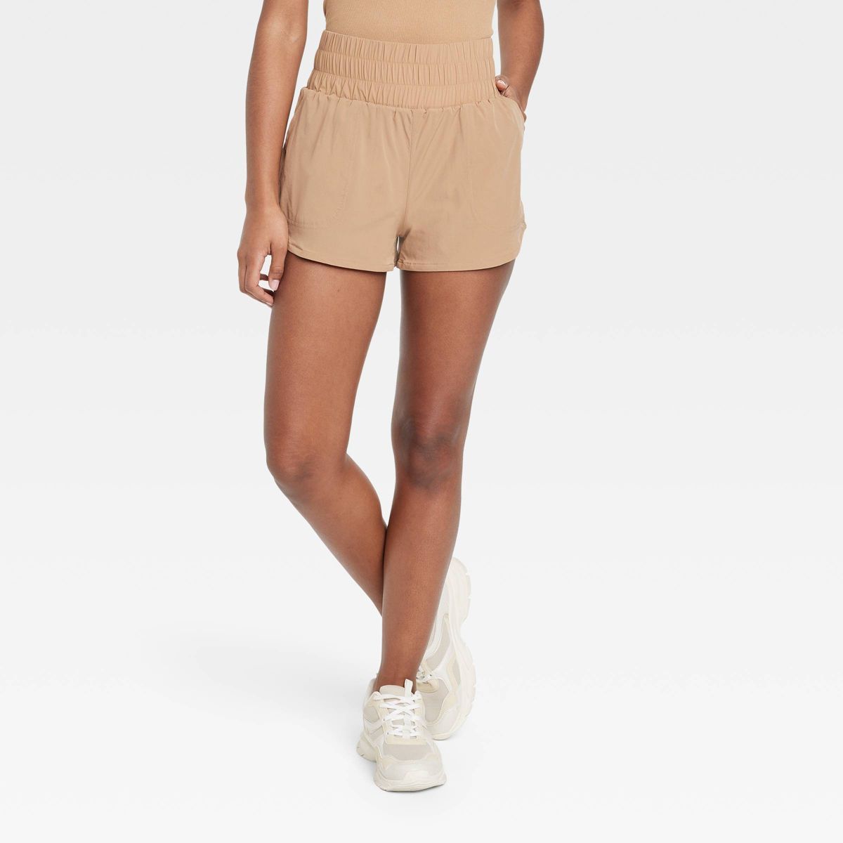 Women's High-Rise Woven Shorts 2.5" - JoyLab™ | Target