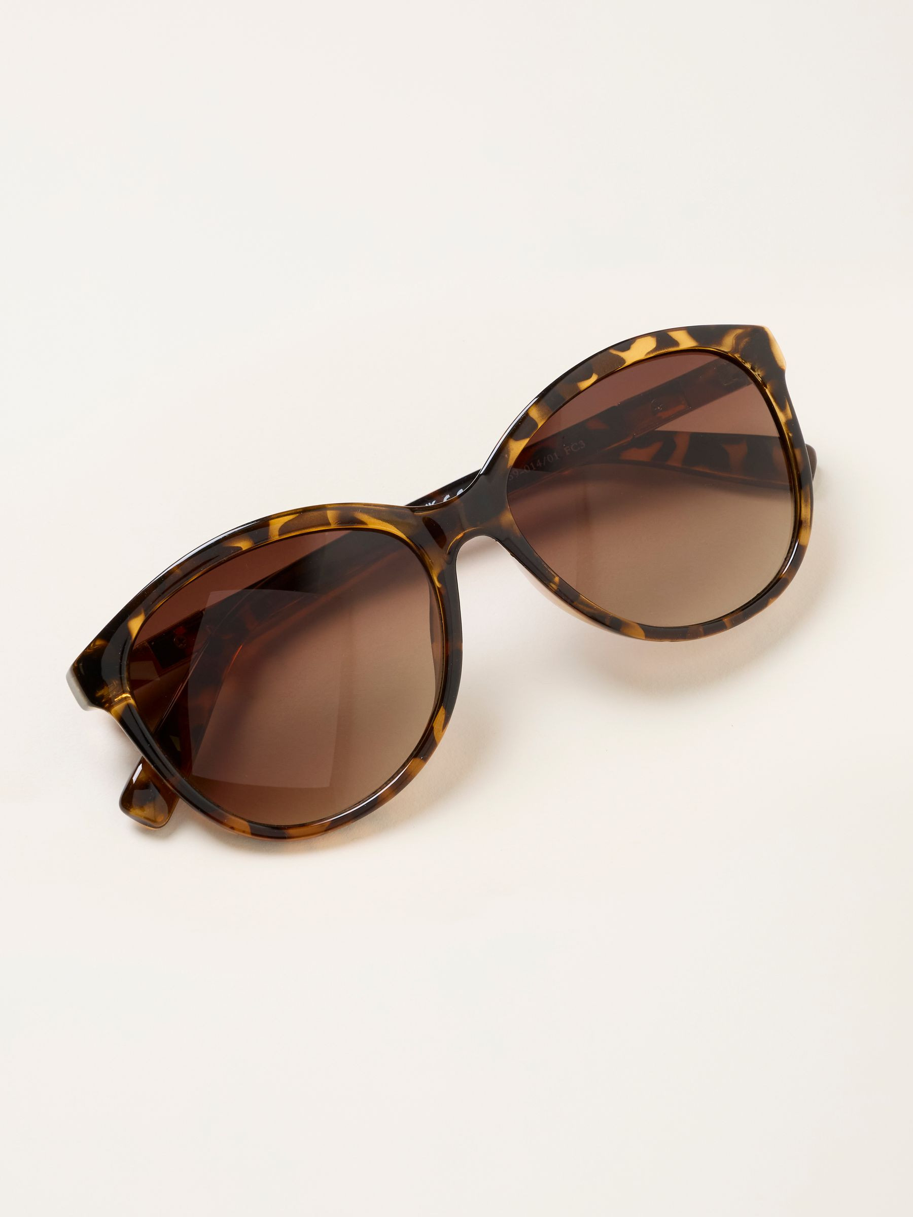 Claire Tortoiseshell Brown Sunglasses | Fat Face