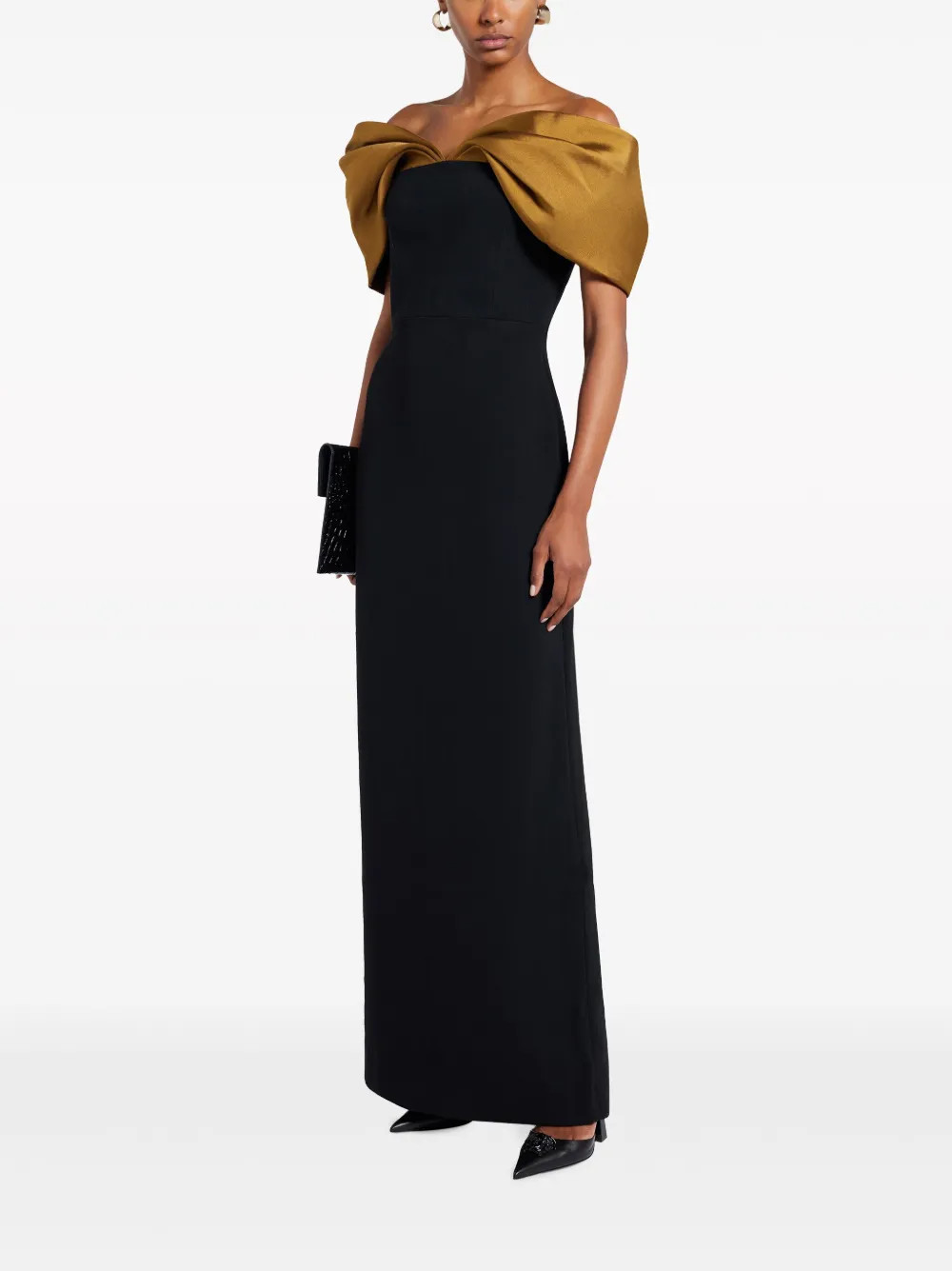 Dakota off-shoulder gown | Farfetch Global