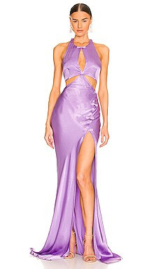 SAU LEE Salome Gown in Purple from Revolve.com | Revolve Clothing (Global)