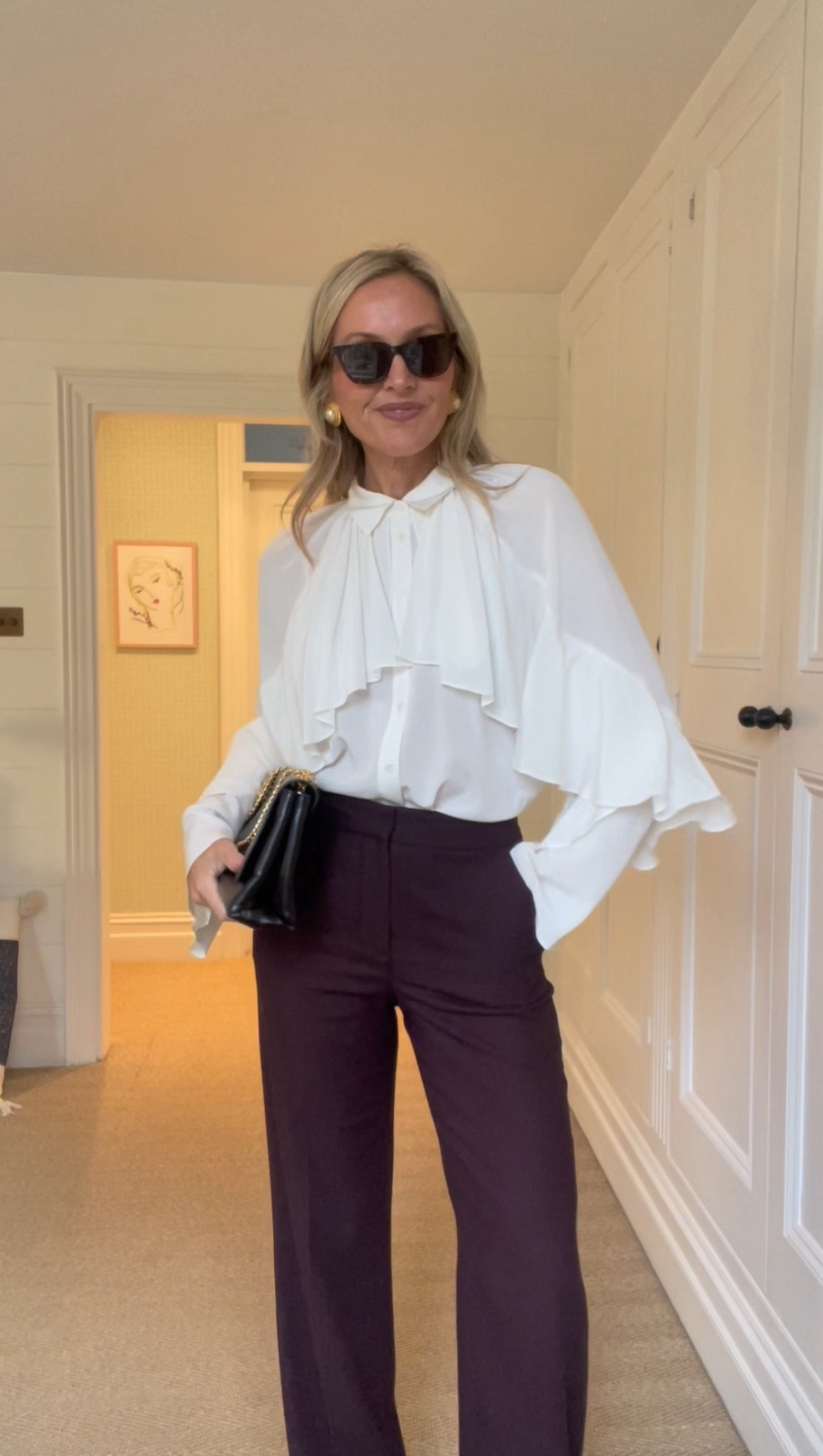 Is this the prettiest blouse 🫶 trousers are out soon xx

#LTKuk #LTKautumn #LTKeurope