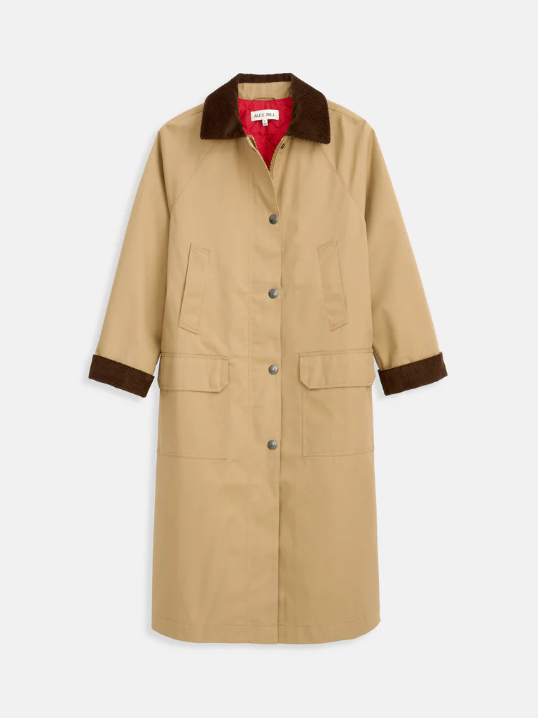 Chiltern Street Trench In Twill | Alex Mill