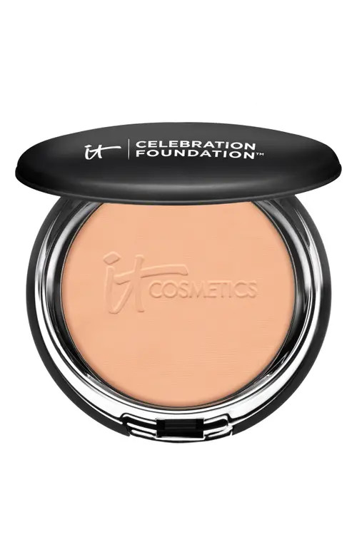 IT Cosmetics Celebration Foundation Full Coverage Anti-Aging Hydrating Powder Foundation in Tan (W)  | Nordstrom