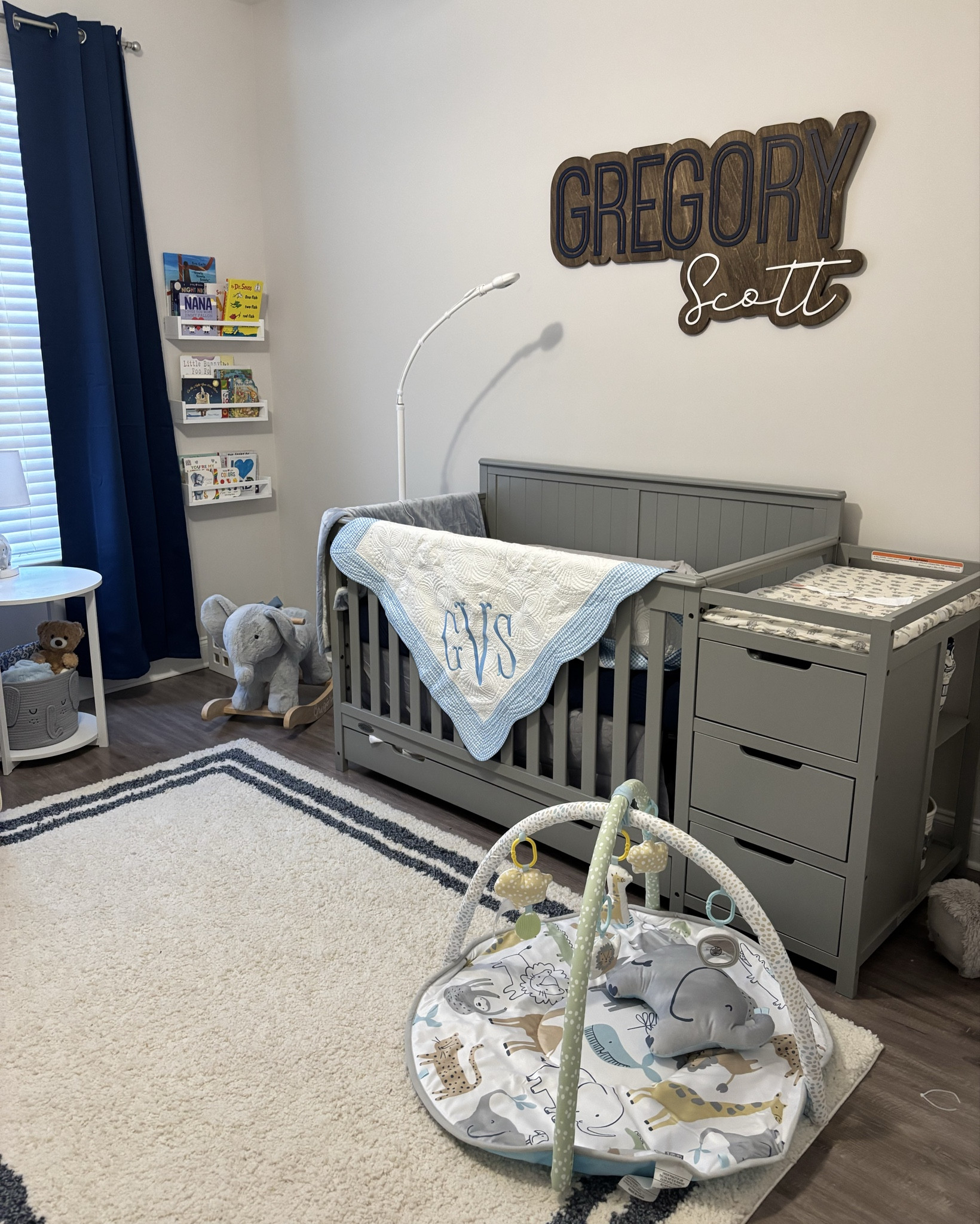 Baby boys nursery reveal! We went with an elephant and navy theme. Hopefully something he will use for many years! 


#LTKBaby #LTKBump #LTKKids