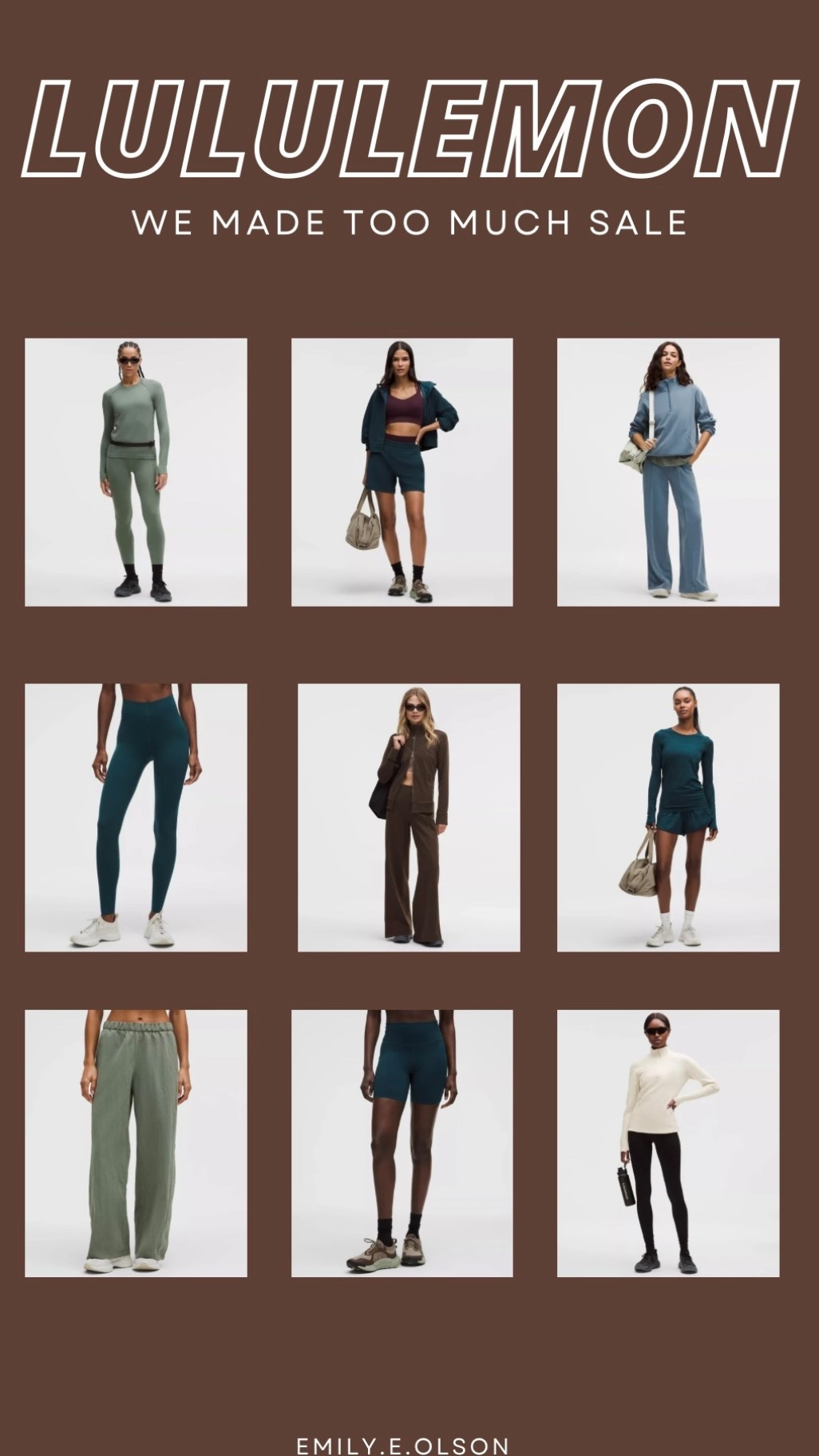 Lululemon we made too much sale 

#LTKSeasonal #LTKSpringSale #LTKfitnessgoals