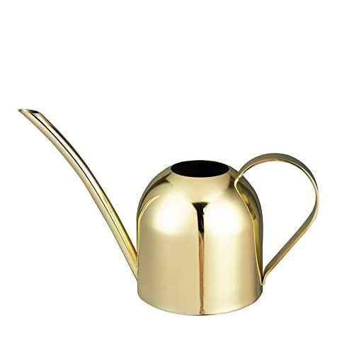IMEEA Gold Watering Can for Indoor Plants, Orchid, Bonsai - Stainless Steel With Long Spout for House, Desk, Office - 15oz/450ml | Amazon (US)