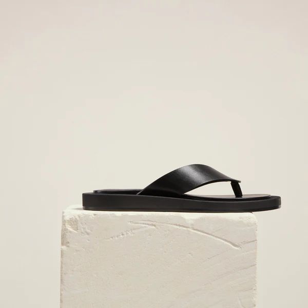 KIN SANDAL, BLACK | Dear Frances