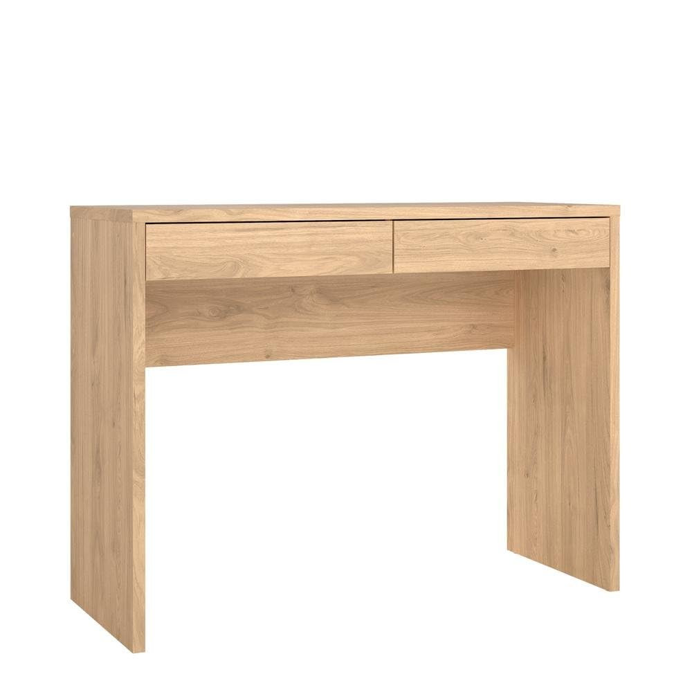 Brown Home Office Desk with 2 Drawers, Elegant Computer Desk and Study Table Ideal for Bedroom, O... | Amazon (US)