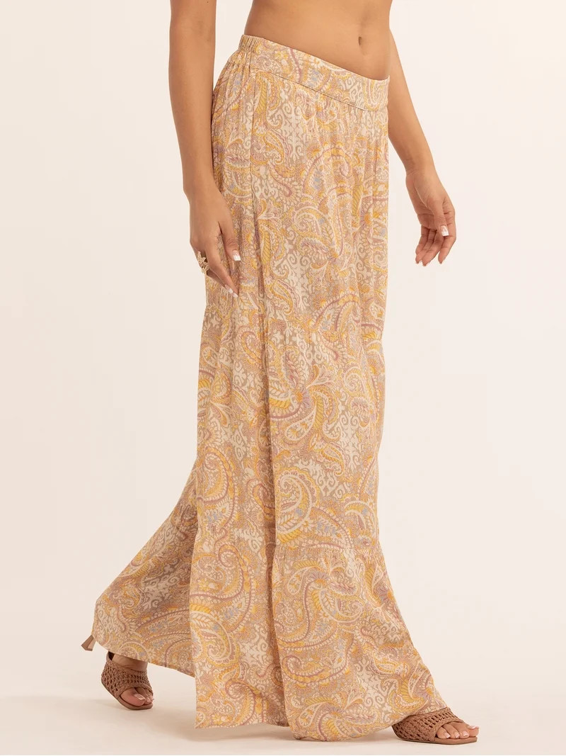 Jessica Simpson Women's Modena Wide Leg Pants, Sizes XS-XL - Walmart.com | Walmart (US)