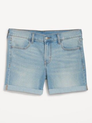 Mid-Rise Wow Jean Shorts for Women -- 5-inch inseam | Old Navy (US)