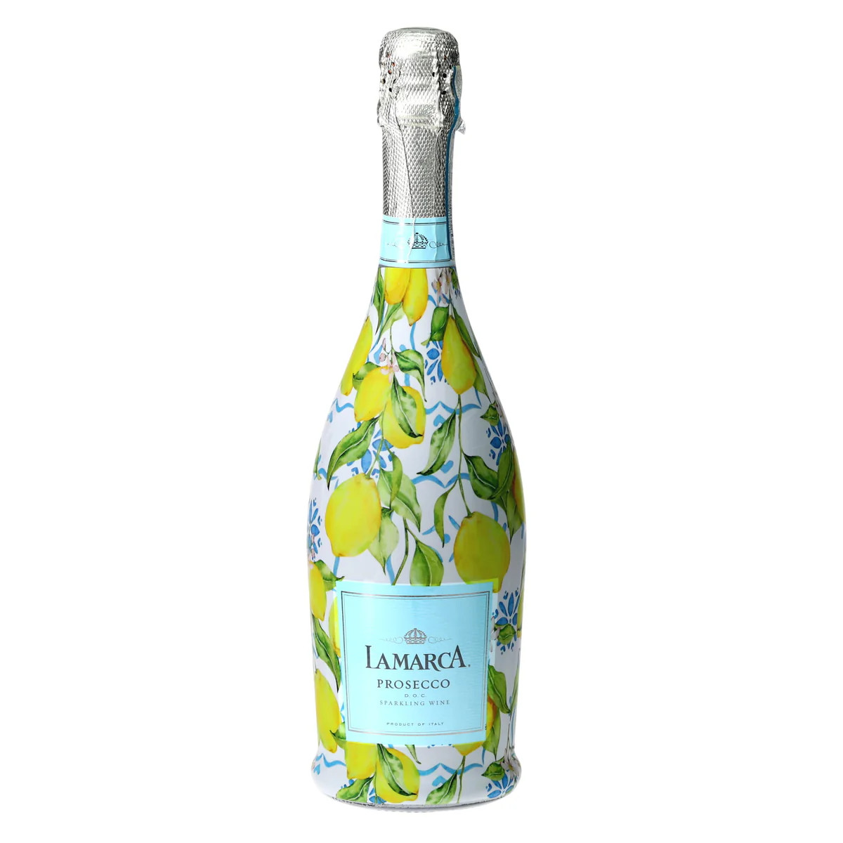 Amalfi Lemon Prosecco Bottle Wrap | Beau Bottles | Beau Bottles