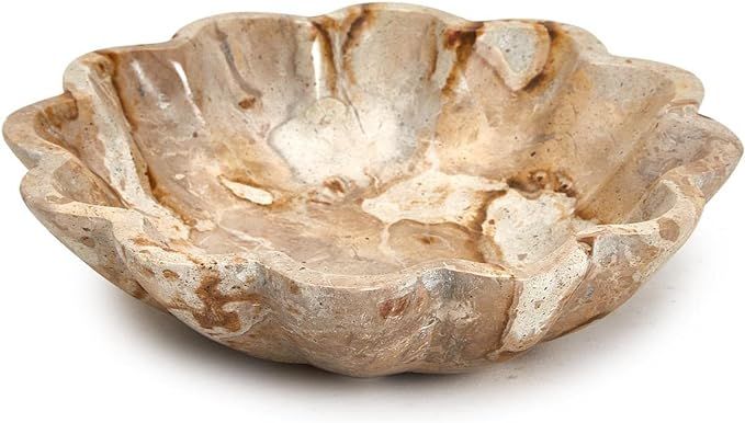Two's Company Brown Galaxy Emperador Marble Bowl | Amazon (US)