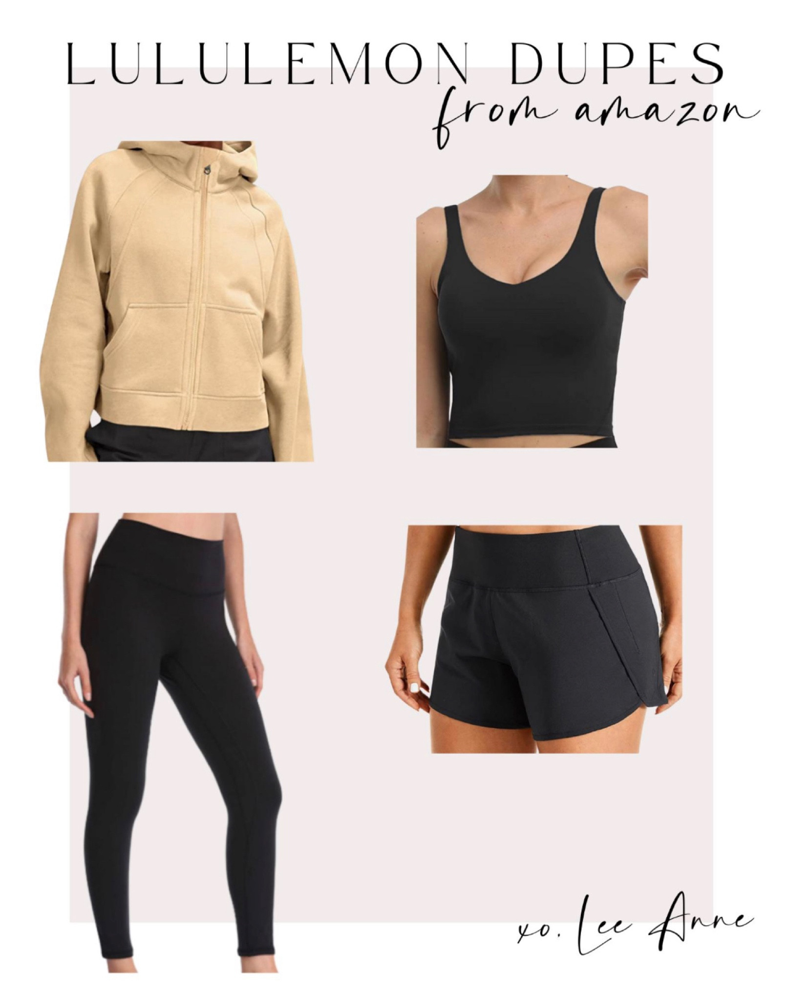 Lululemon look for less items at Amazon! #founditonamazon

#LTKsalealert #LTKFind #LTKunder50
