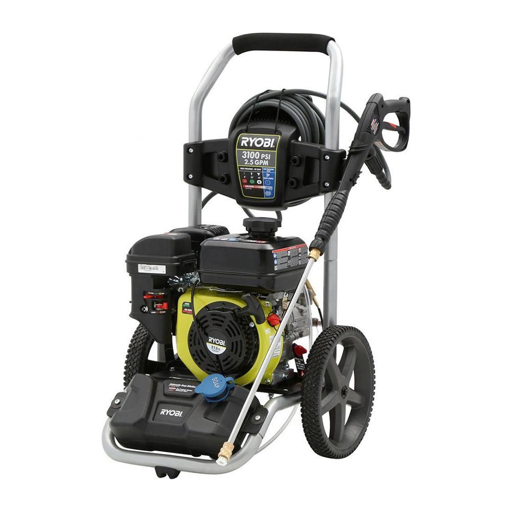 3,100-PSI 2.5-GPM 212cc Gas Pressure Washer with Idle Down | The Home Depot