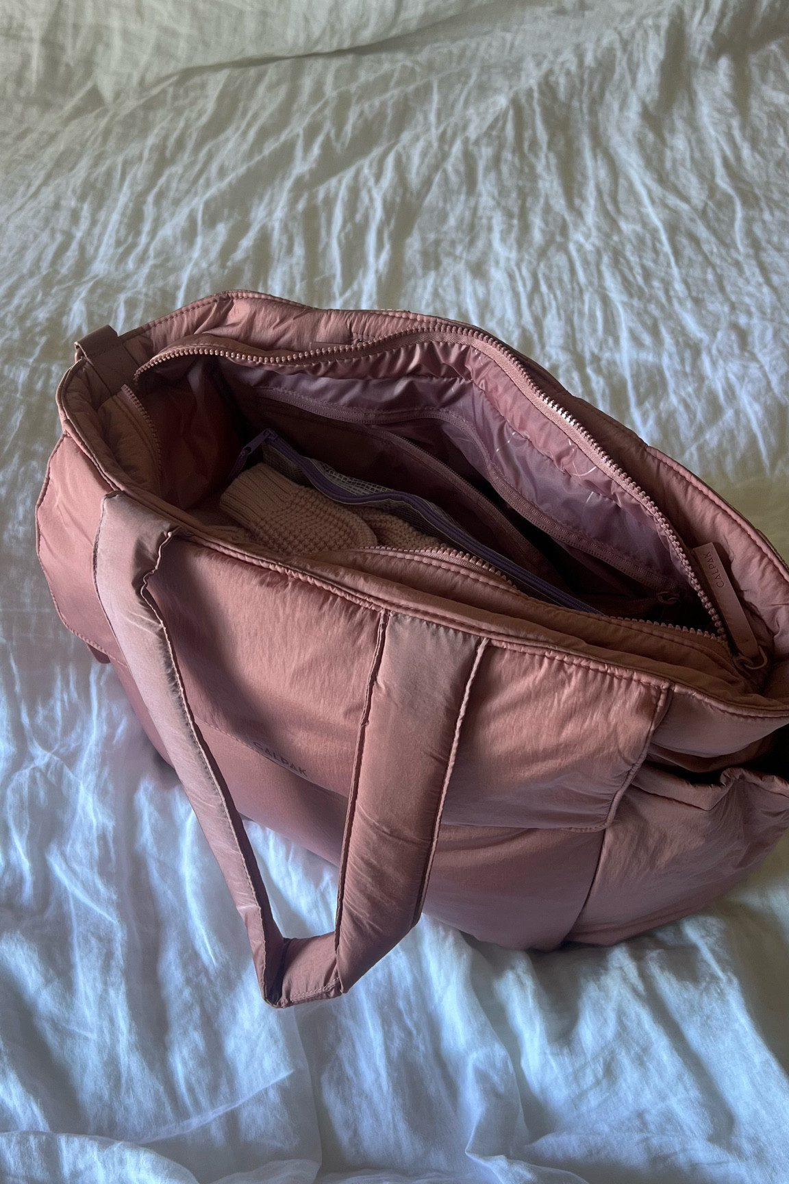 favorite diaper bag at the moment!! The color is so beautiful and has so much room for stuff if you have multiple kids this is such a great diaper bag. It’s also super lightweight 🙌

#LTKKids #LTKBaby #LTKFamily