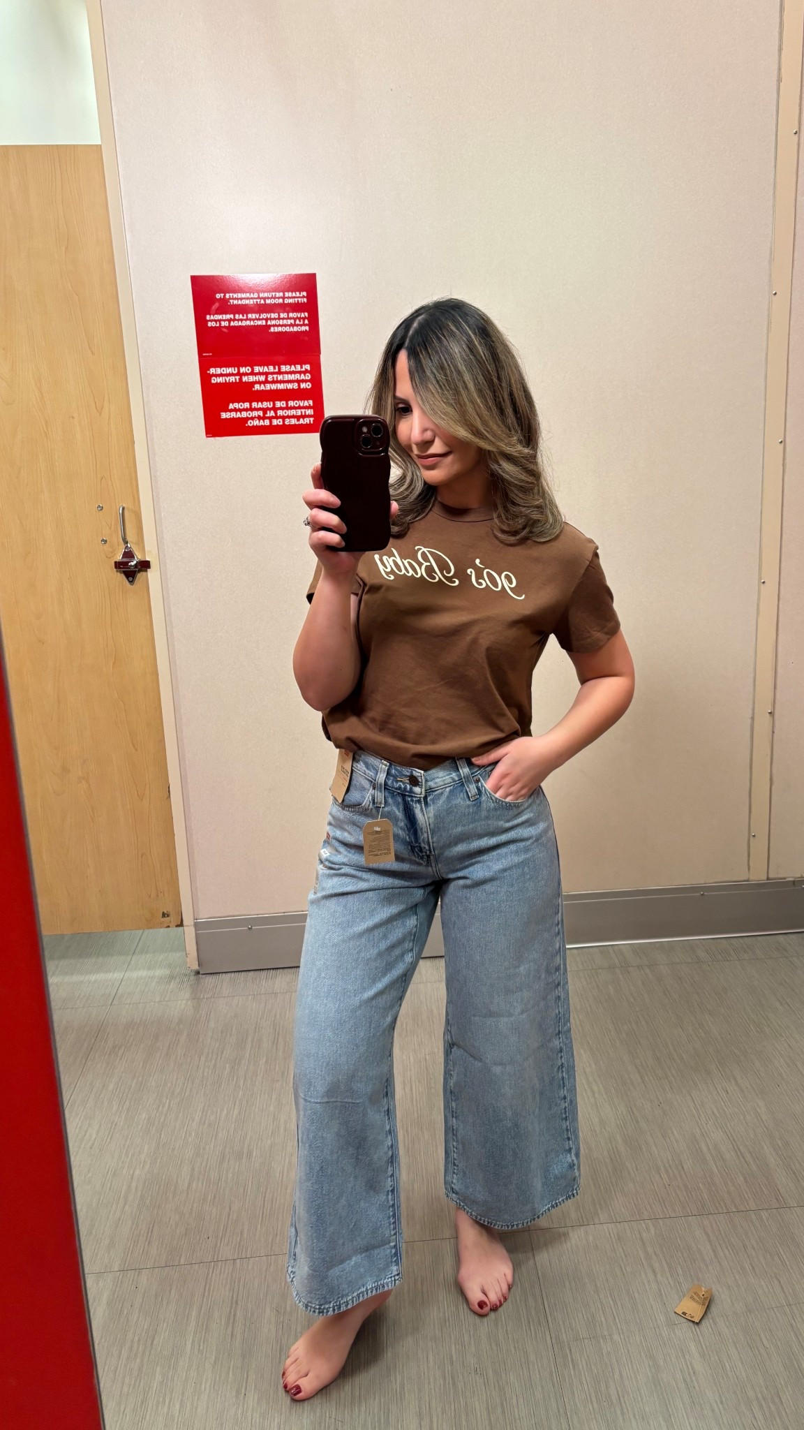 S top & 25 in jeans! 

#LTKU #LTKootd #LTKmomlife