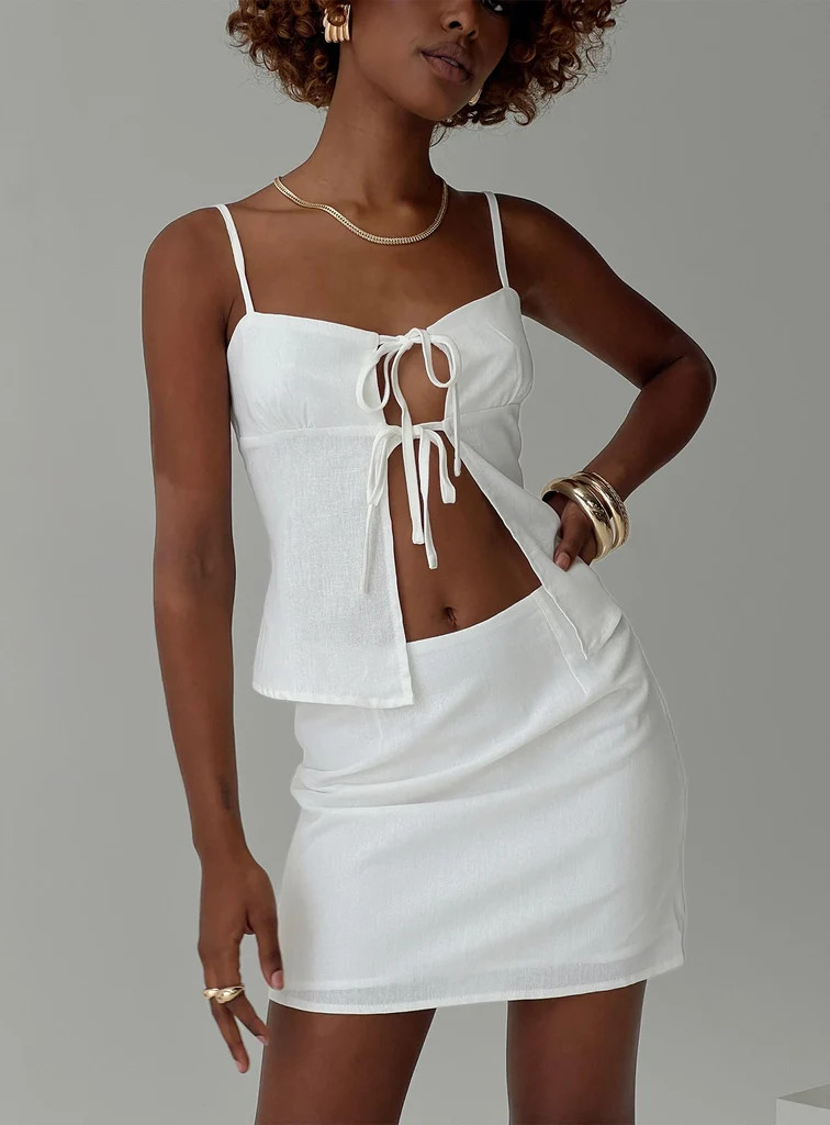 Jaimie Set White | Princess Polly US