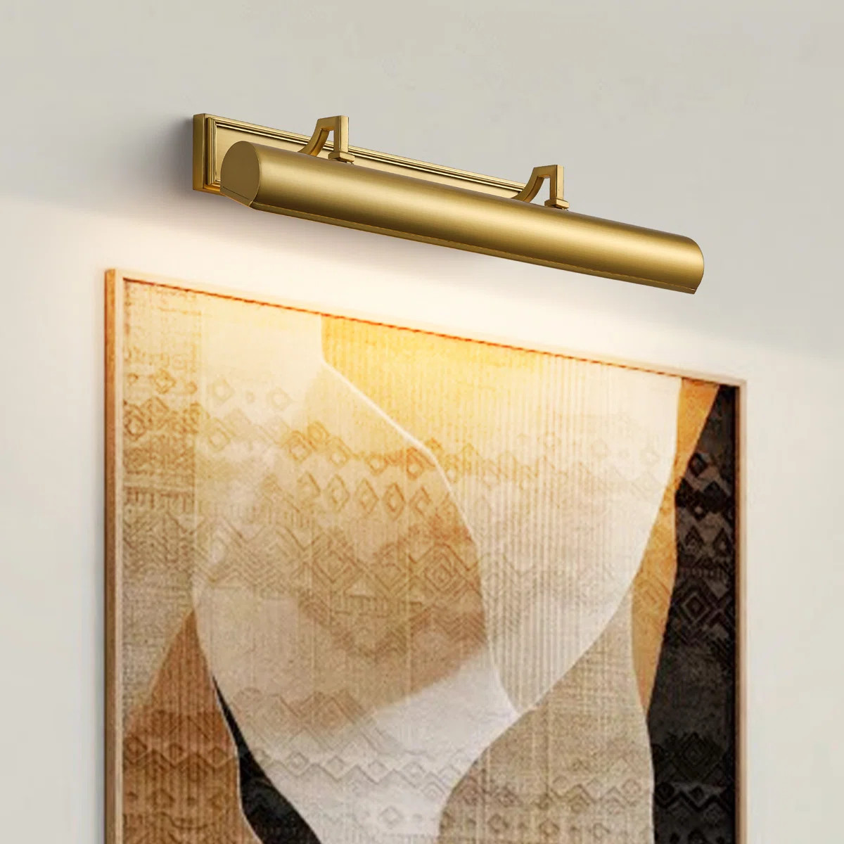 Liesse 18"/24"Luxury Dimmable Adjustable Brass Wall Mounted Picture Gallery Library Painting Art ... | Wayfair North America