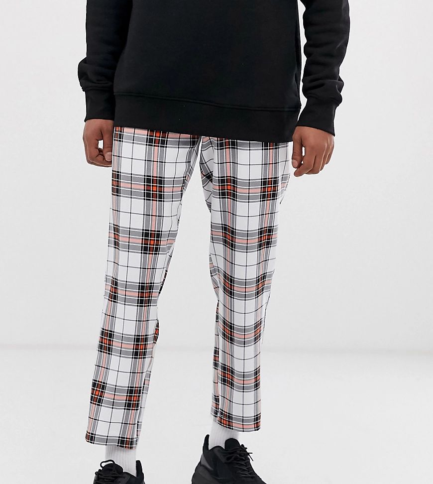 Reclaimed Vintage checked casual pants-Multi | ASOS (Global)
