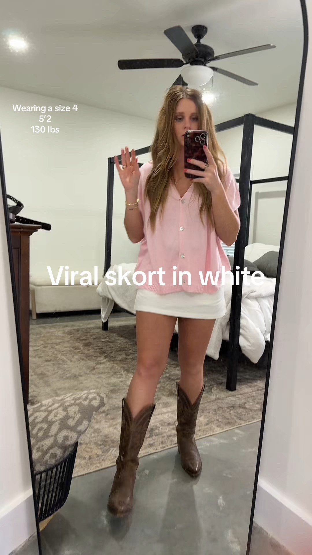 Viral white skort moment 🤍☁️
The Princess Polly skort that’s been all over my feed and now officially living in my closet. The fit is SO flattering, the length is perfect, and it gives that “Pinterest it-girl but make it wearable” vibe.

Styled it casual with sneakers and a baby tee, but you could easily dress this up with a heel for date night. This one’s a spring + summer staple.



Princess Polly white skort, viral skort outfit, white skort styling, spring outfit inspo, summer skort outfit, trendy boutique fashion, Pinterest outfit idea, date night outfit, casual chic mom style, LTK finds

#LTKPetite #LTKootd