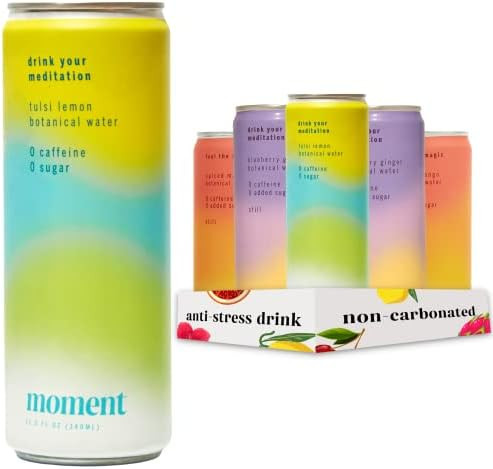 Amazon.com: Moment Botanical Drink (as seen on Shark Tank) - STILL Combo Variety. Contains Adapto... | Amazon (US)