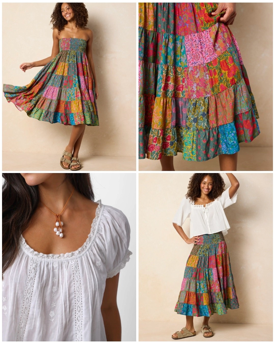I’m obsessed with this convertible skirt/dress! 😍 It’s so colorful and fun and pairs perfectly with this white top. 🤌🏻 According to their site this skirt is selling fast! 

📣 Many items currently 20% OFF at Natural Life with code BUNNY26

Keywords: skirt, dress, top, blouse, floaty, colorful, patchwork, patterned, summer, style, spring, versatile, on trend, Boho, picnic, mug, blanket, matching set, everyday style, women’s clothing, women’s fashion, Easter dresses

#LTKMidsize #LTKootd #LTKSaleAlert