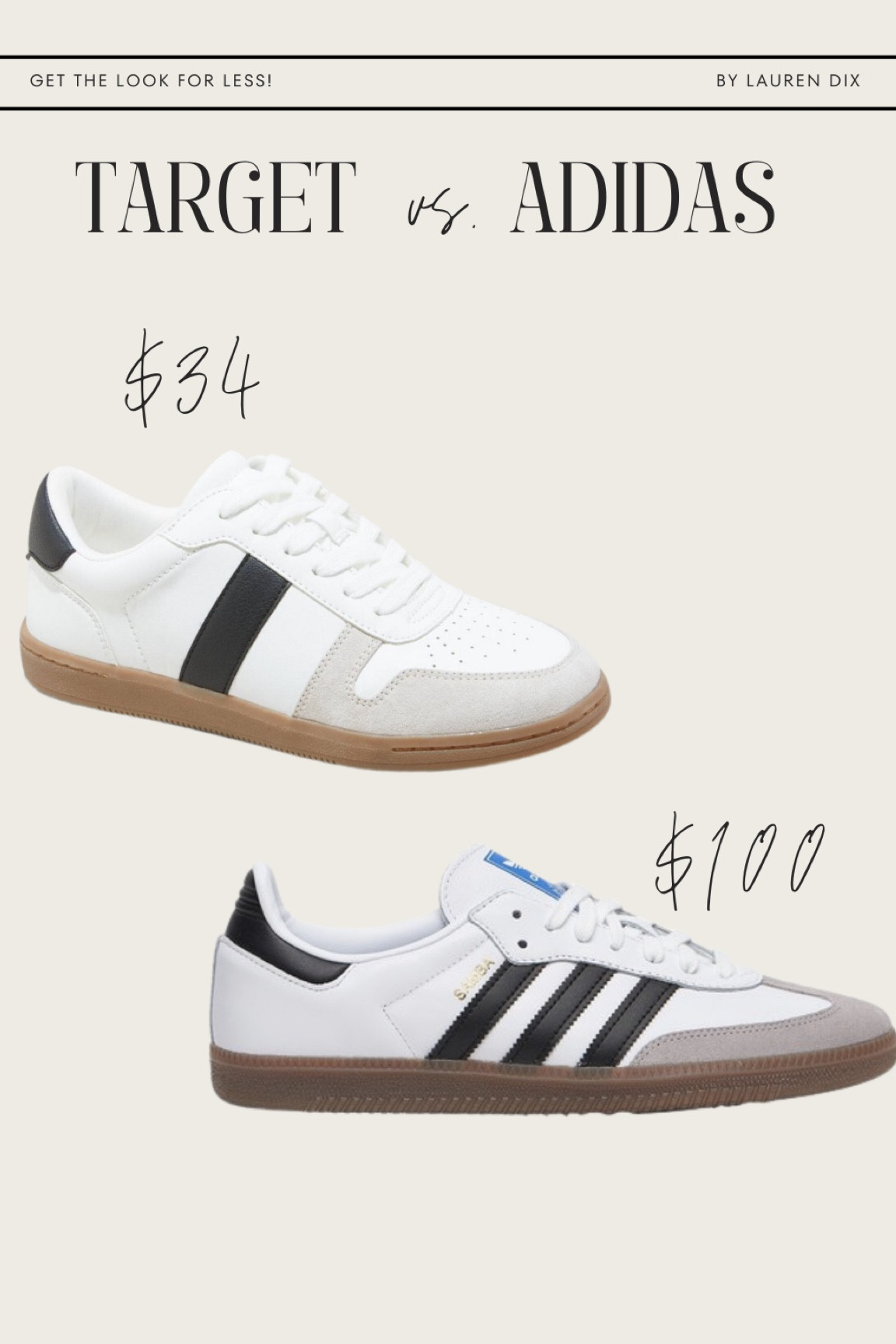 Adidas samba look for less! Target samba lookalike is only $34!!

#LTKShoeCrush #LTKSaleAlert #LTKFindsUnder50
