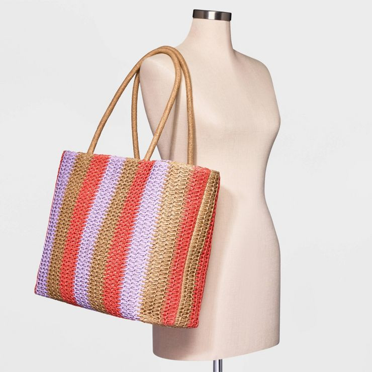 Striped Tote Handbag - A New Day™ | Target
