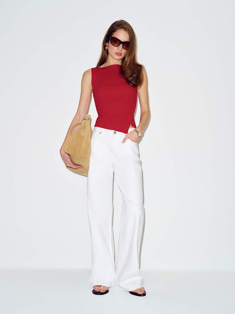 Hudson Knit Top | Reformation (Global)