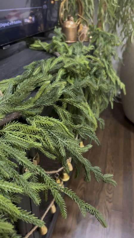 The real touch garland is still in stock! Highly recommend! 

#LTKHoliday #LTKSeasonal #LTKhome