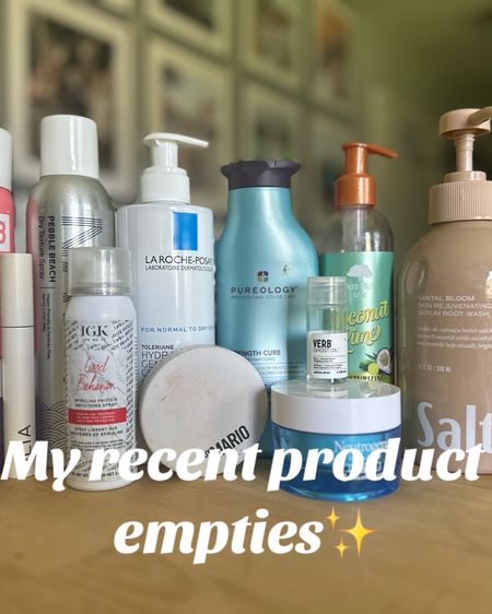 My thoughts on my recent beauty + makeup product empties 🗯️ ✨

body wash // mascara // perfume // body wash // shave oil // bronzer // hair oil // navy pebble beach // verb ghost oil

#LTKbeauty